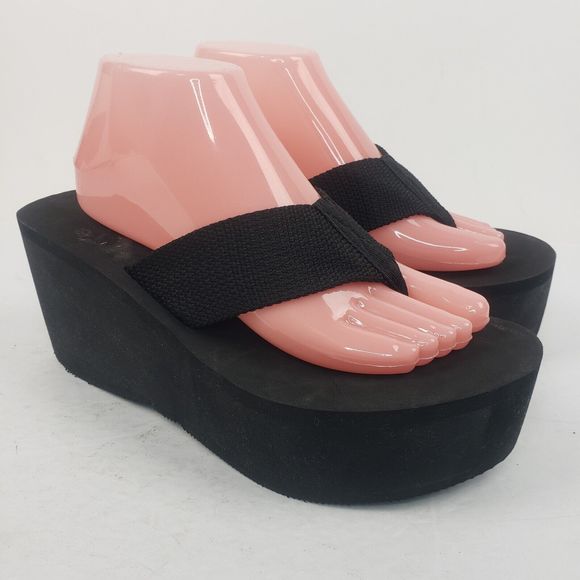 Abound Elevate platform wedge flip flop 10 M - Picture 4 of 15
